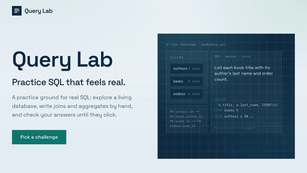 Query Lab preview