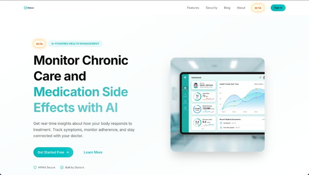 Relaxx.AI preview