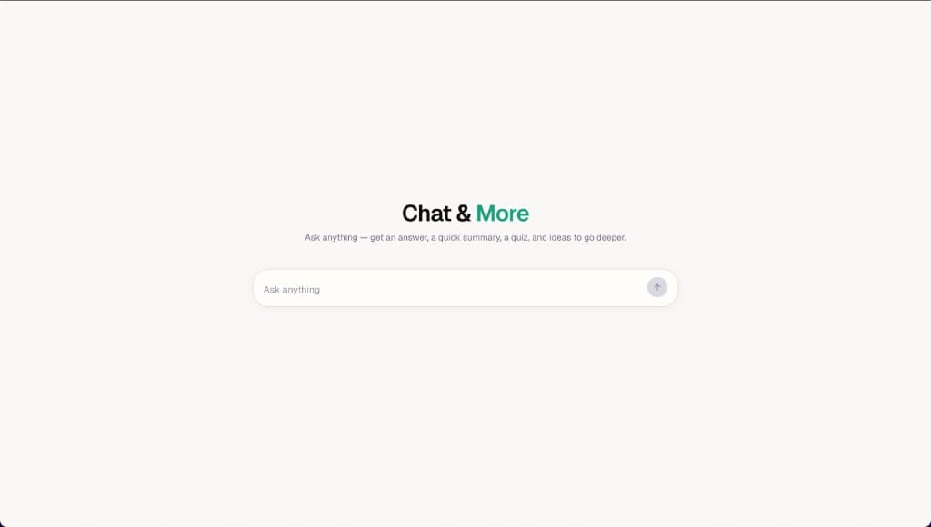 Chat & More preview